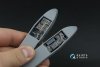 Quinta Studio QD+35144 AH-64A forward avionics bays 3D-Printed & coloured Interior on decal paper (Trumpeter) (with 3D-printed resin parts) 1/35